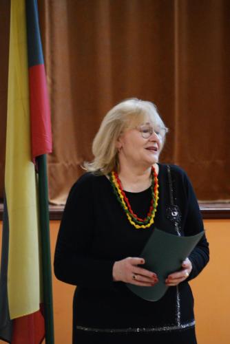 Savo kūrybos eiles skaitė Dalė Baranauskienė